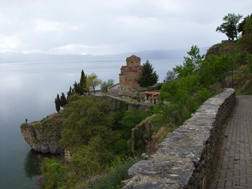 Am Ohrid-See