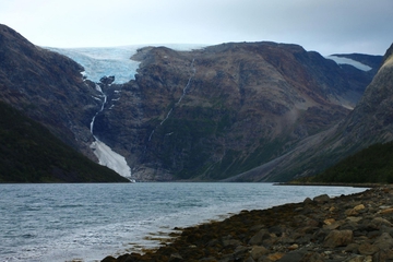 Gletscher am Jokelfjord