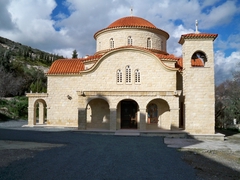 Eine griechisch-orthodoxe Kirche